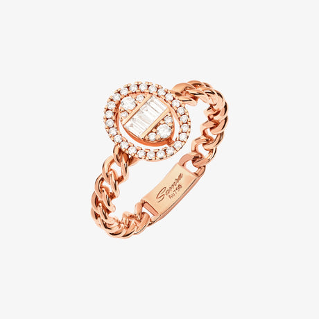 Quwa Oval Single Ring - RING WOMAN by Samra Jewellery