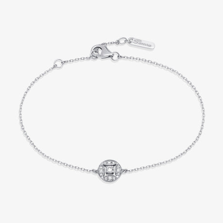 Barq Marquise Circle White Gold Diamond Bracelet - BRACELET WOMAN by Samra Jewellery