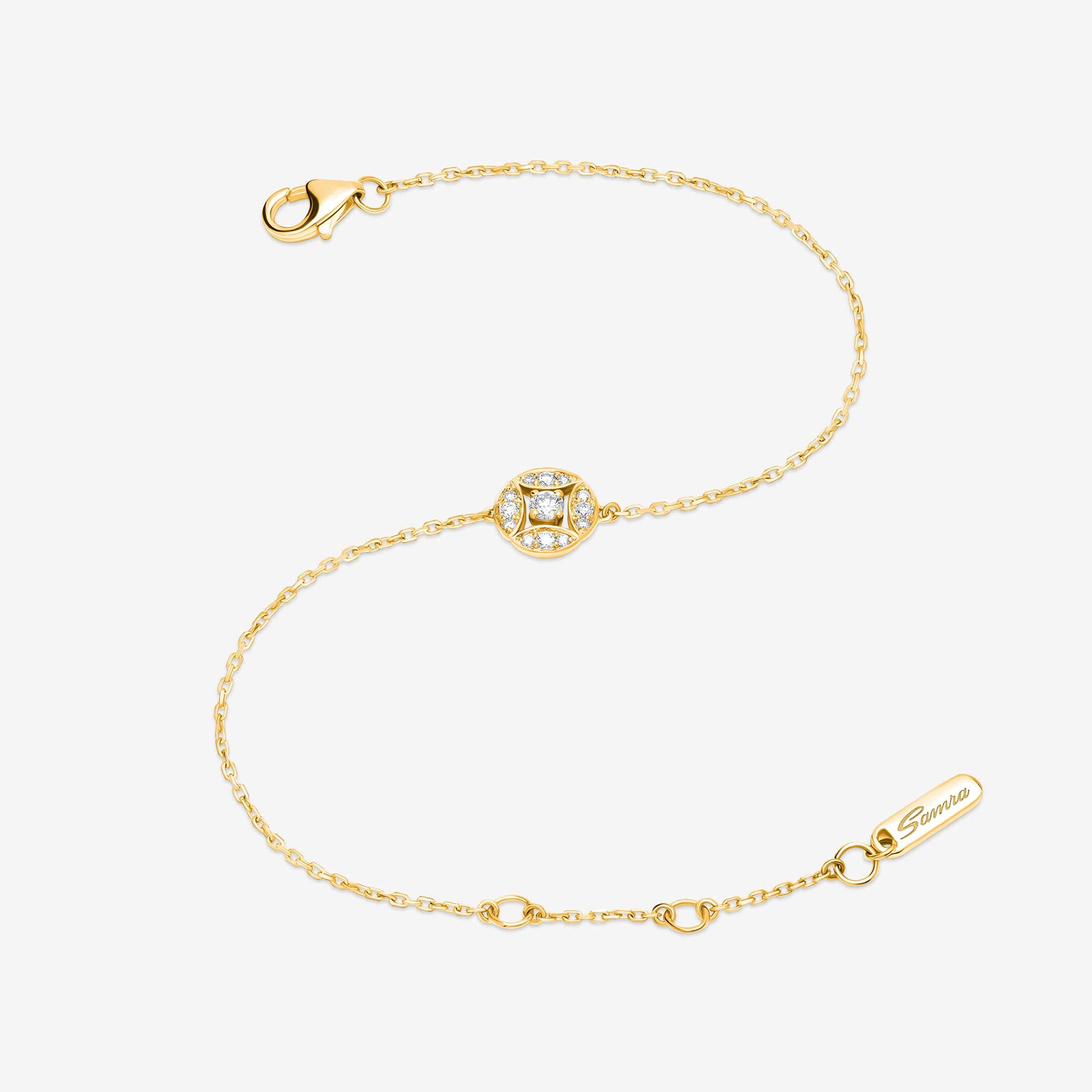 Barq Marquise Circle Bracelet