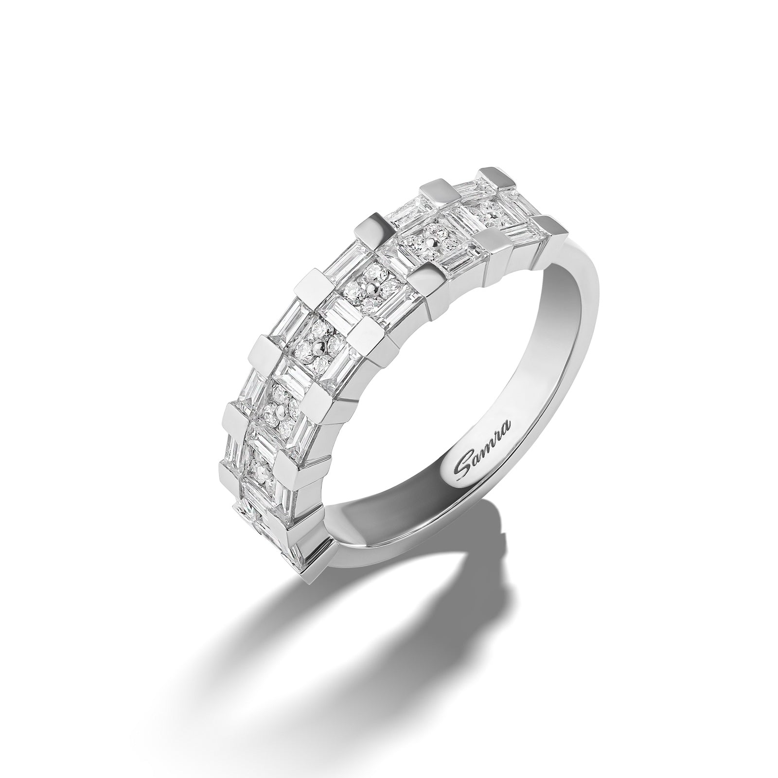 Barq Splendore White Gold Diamond  Ring