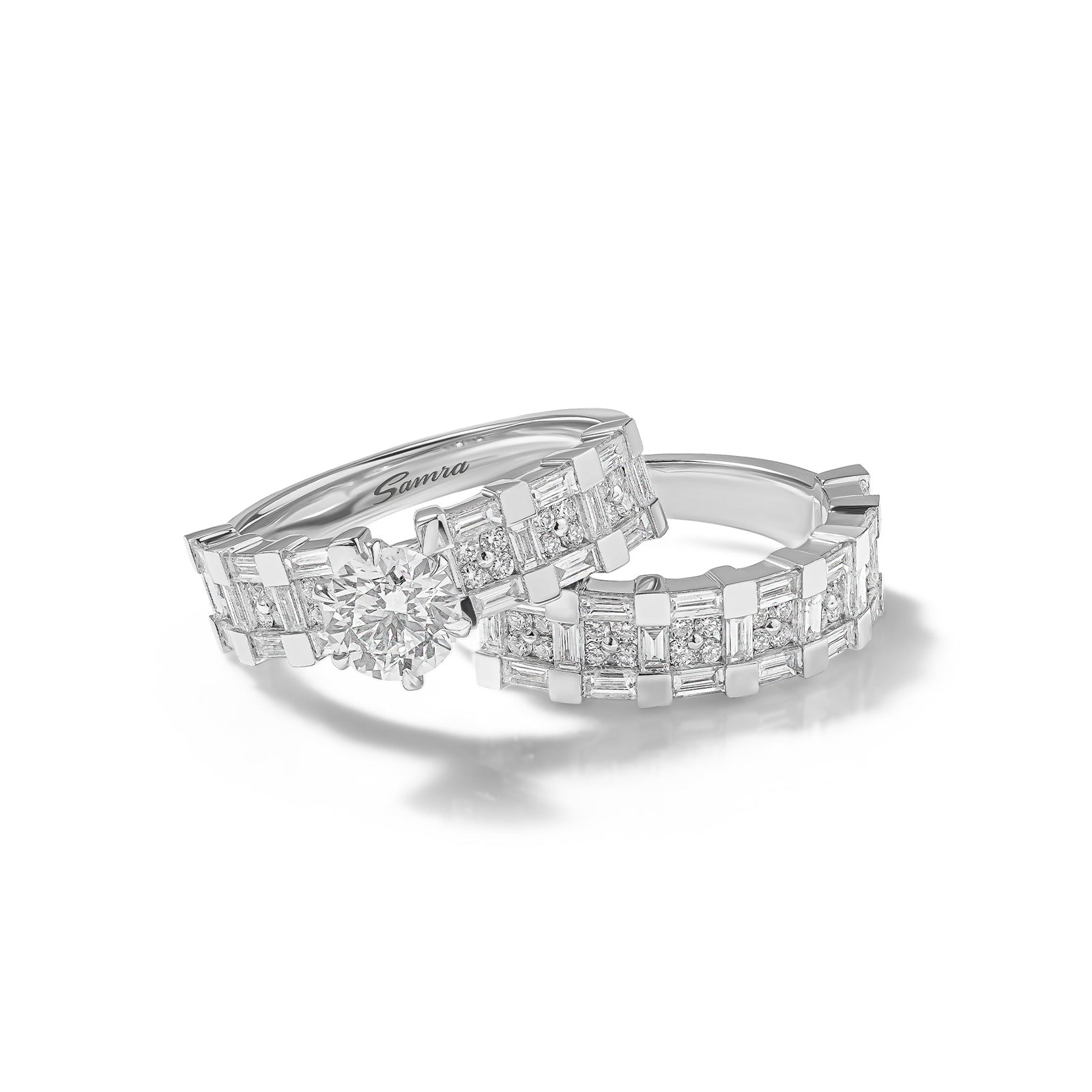 Barq Splendore White Gold Diamond  Ring
