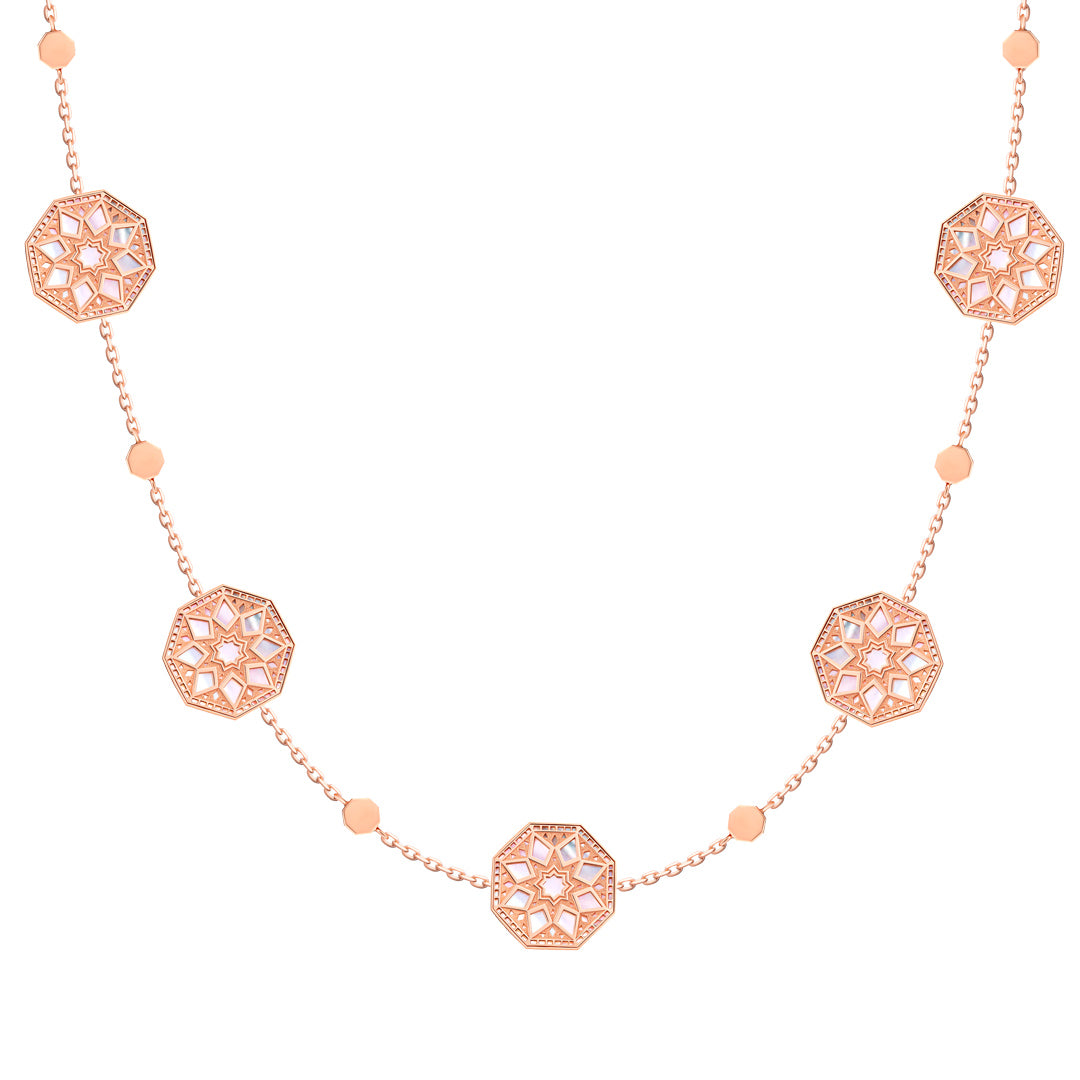 Classic Turath Mini Choker Necklace - Samra Jewellery - Diamond Jewellery - TURATH