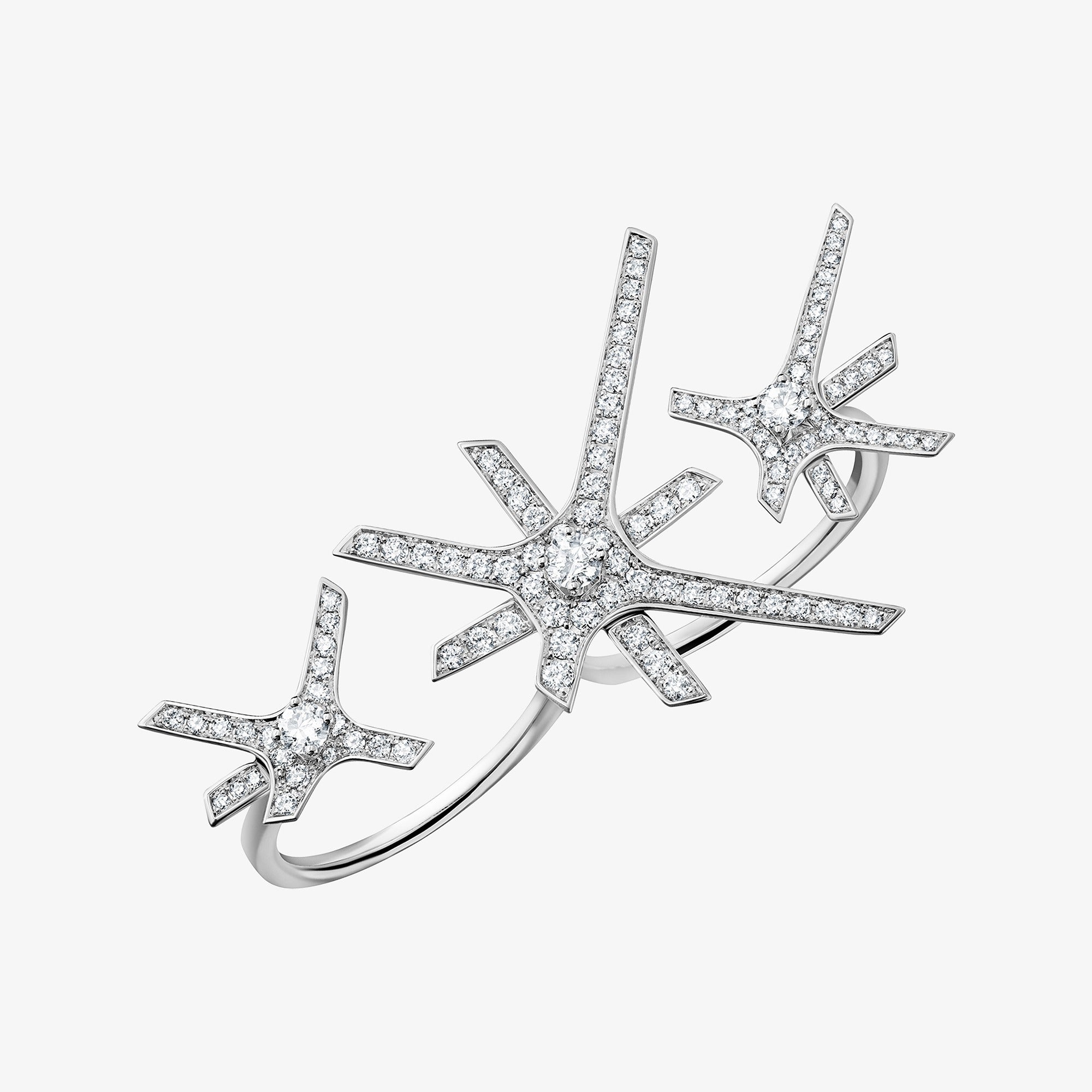 خاتم ماسي بإصبعين من مجموعة ضوء