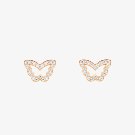 Diamond Butterfly Earring - EARRING WOMAN by Samra Jewellery