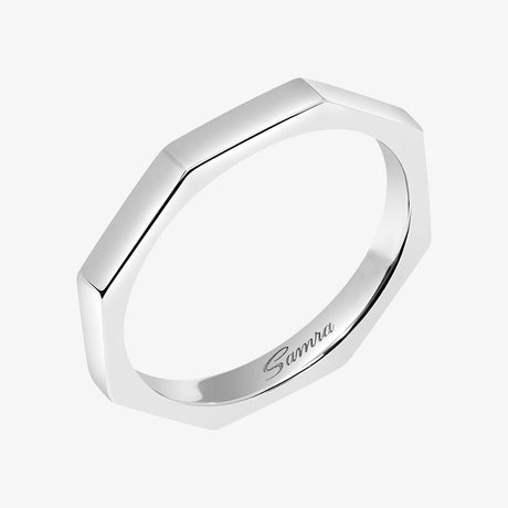 Dibla Turath  Platinum Men Band - RING MAN by Samra Jewellery