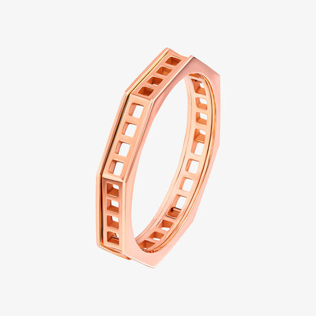 Dibla Turath Rose Gold Band - RING WOMAN by Samra Jewellery