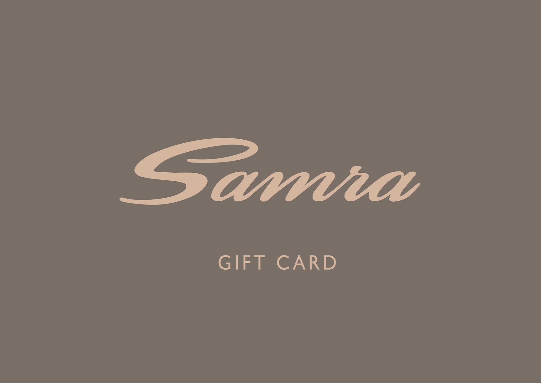 Samra Gift Card - Samra Jewellery - Diamond Jewellery - Samra Jewellery