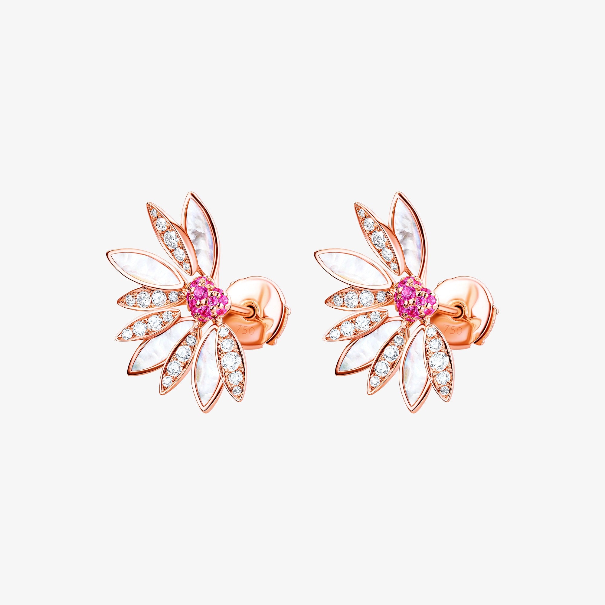 Love Me, Love Me Not Rose Gold Small Earring