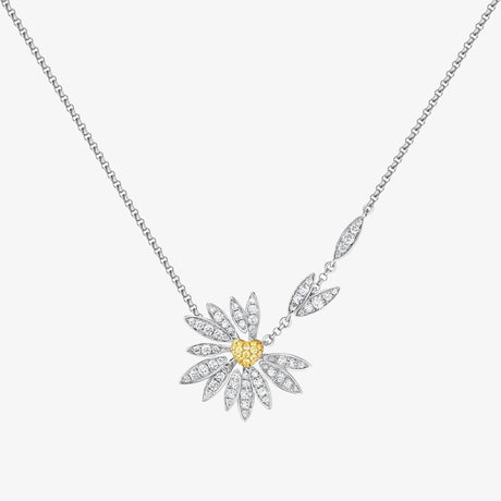 Love Me, Love Me Not Small Necklace - NECKLACE WOMAN by Samra Jewellery
