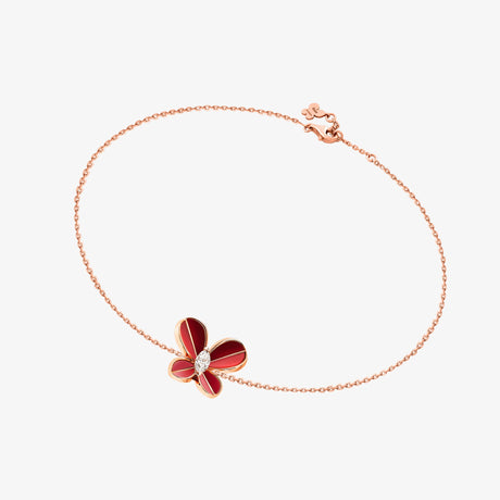 Marquise Butterfly Rose Gold Small Bracelet - BRACELET WOMAN by Samra Jewellery