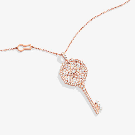 Muftah Turath Medium Key Necklace - NECKLACE WOMAN by Samra Jewellery