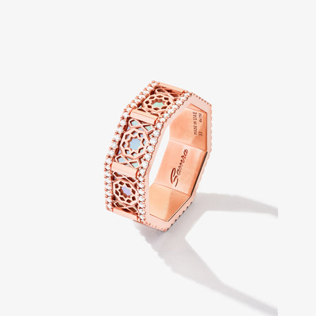 Oud Turath Diamond Band - RING WOMAN by Samra Jewellery