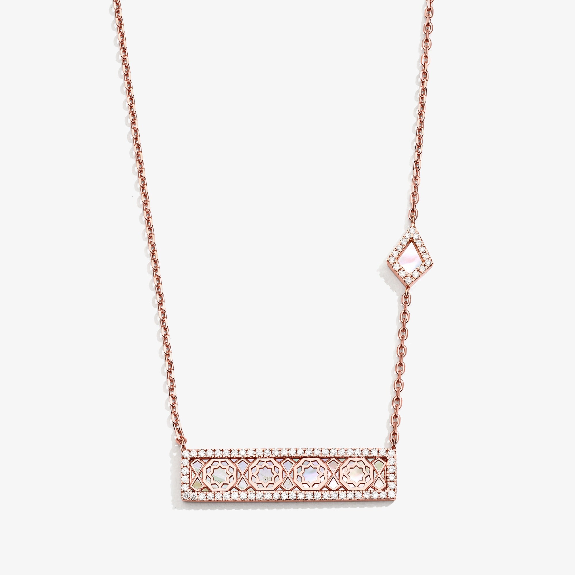 Oud Turath Large Diamond Necklace