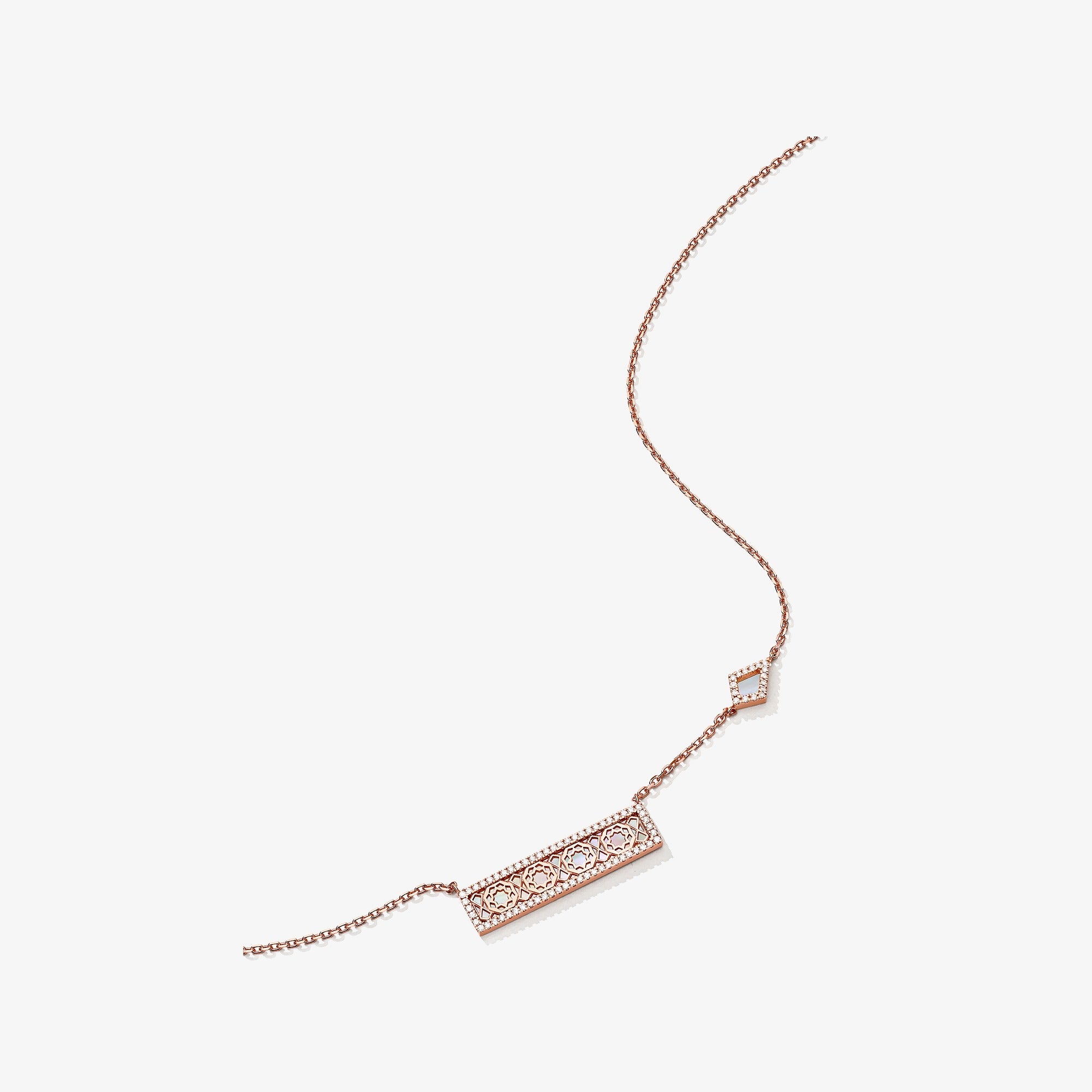 Oud Turath Large Diamond Necklace