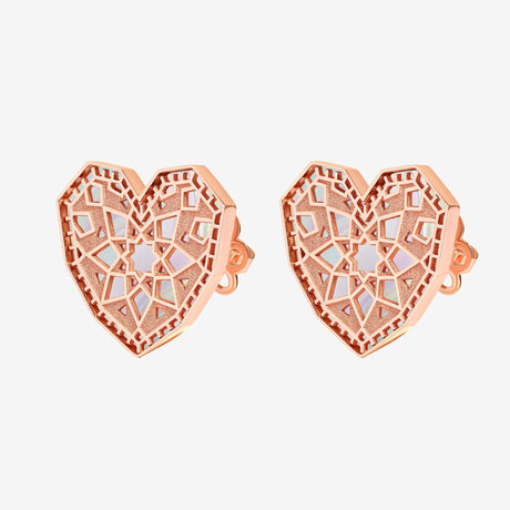 Qalb Turath Large Earrings - EARRING WOMAN by Samra Jewellery
