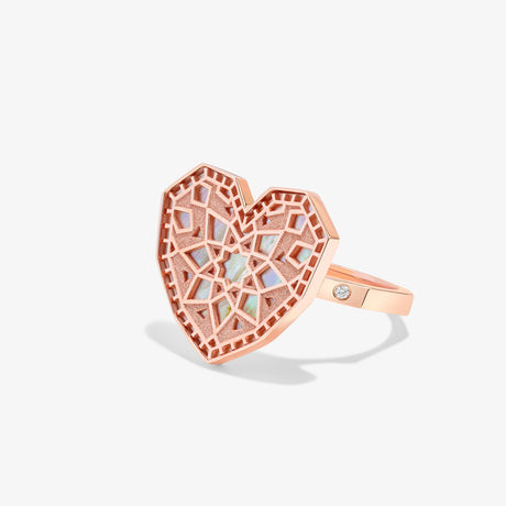 Qalb Turath Small Ring - RING WOMAN by Samra Jewellery
