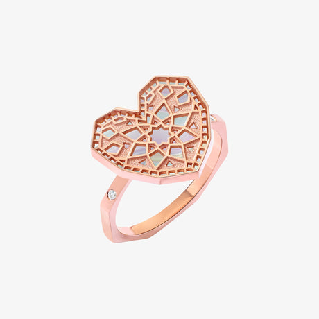 Qalb Turath Small Ring - RING WOMAN by Samra Jewellery