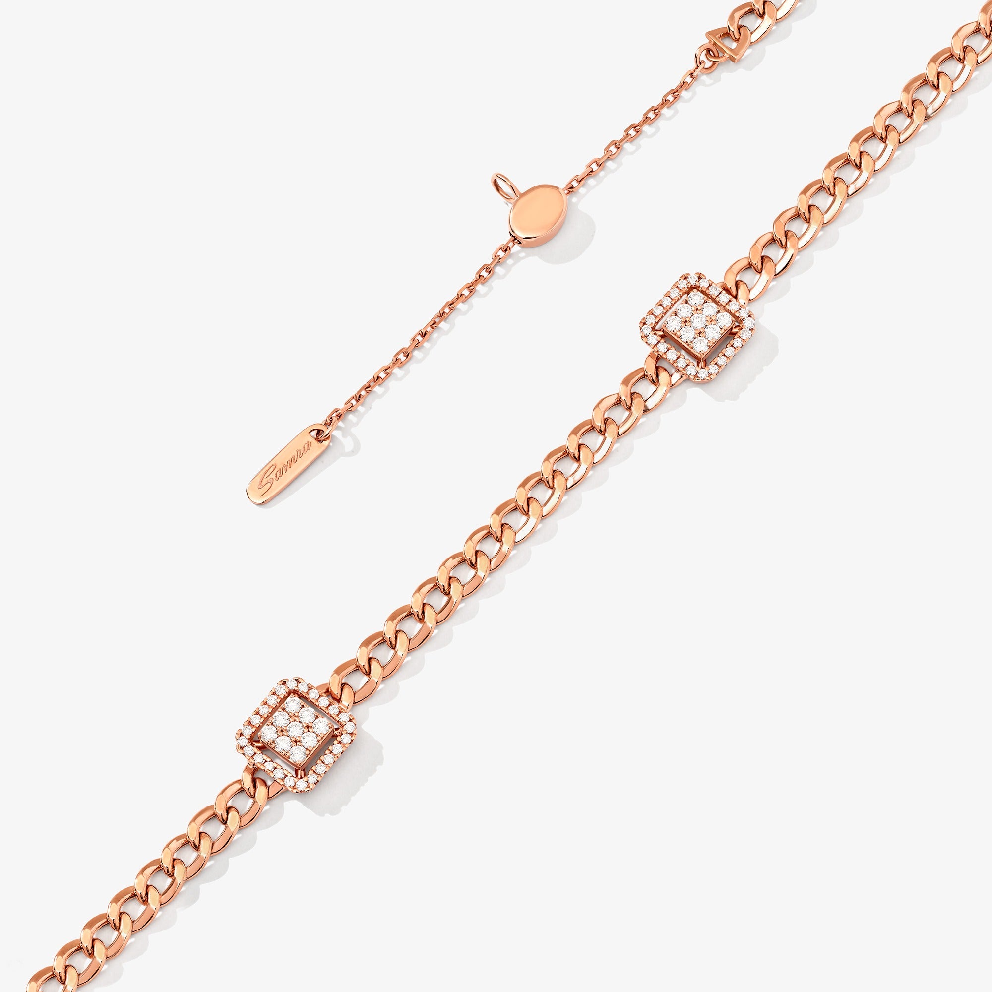 Quwa Five Square Necklace