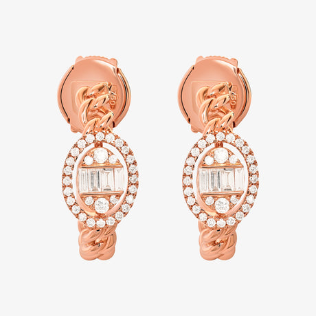 Quwa Oval Earrings - EARRING WOMAN by Samra Jewellery