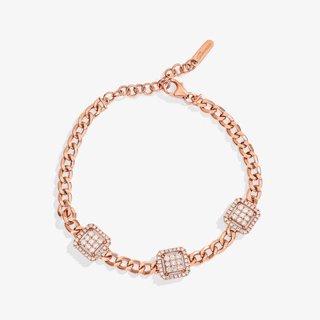 Quwa Three Square Bracelet - BRACELET WOMAN by Samra Jewellery