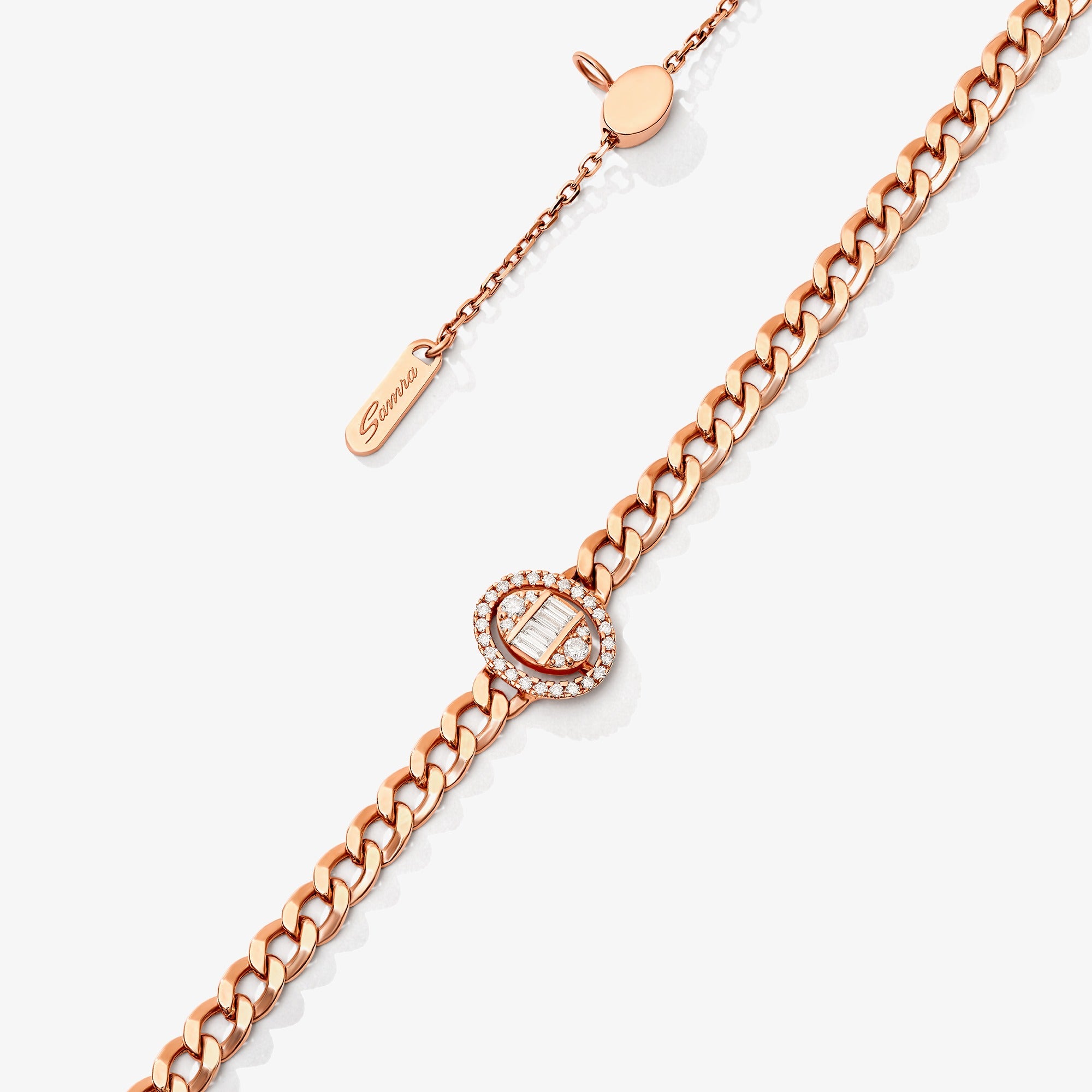 Quwa Three Oval Necklace