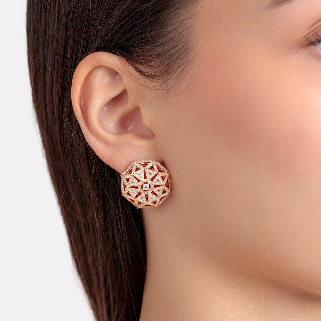 Sarab Turath Earring - Samra Jewellery - Diamond Jewellery - TURATH