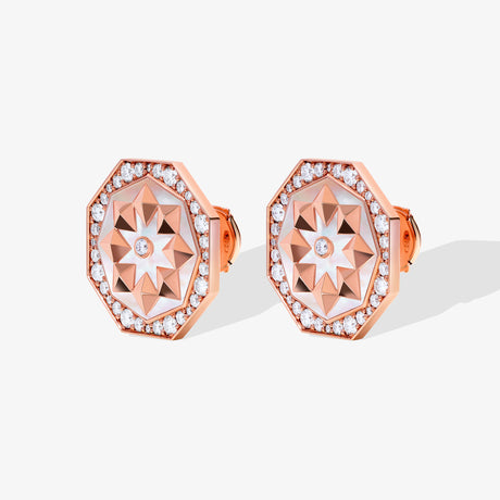 Thaman Turath Motif Earring - EARRING WOMAN by Samra Jewellery