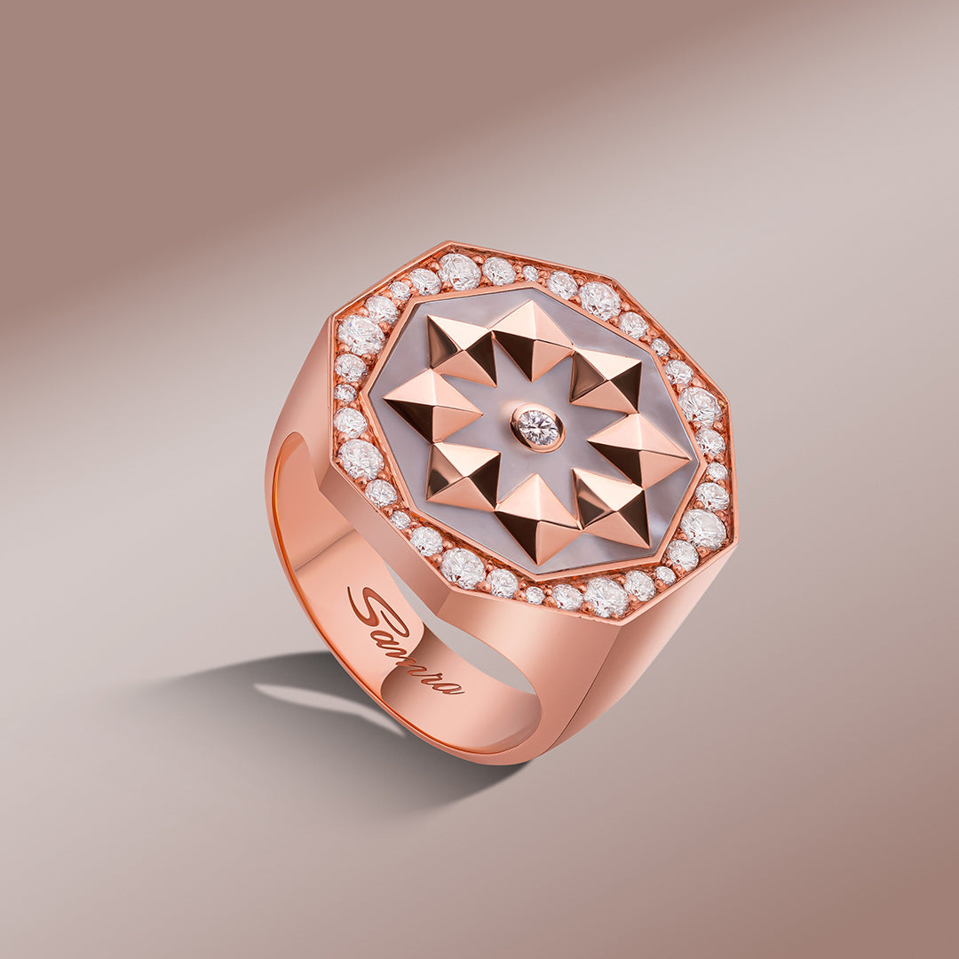 Thaman Motif Ring