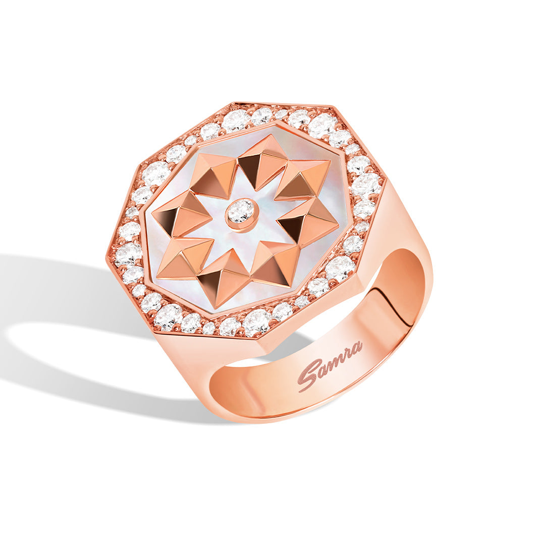 Thaman Motif Ring