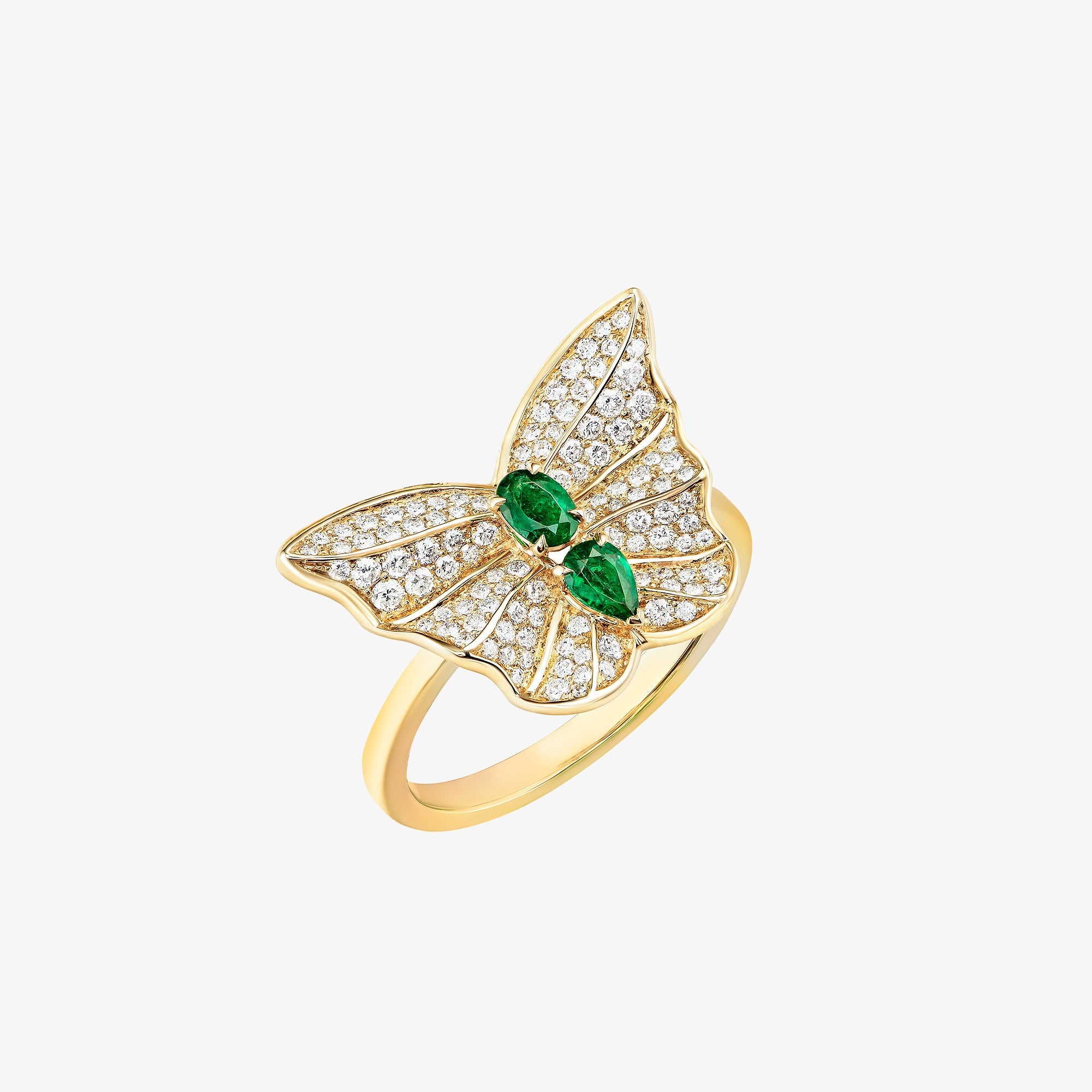 Tropical Butterfly Ring