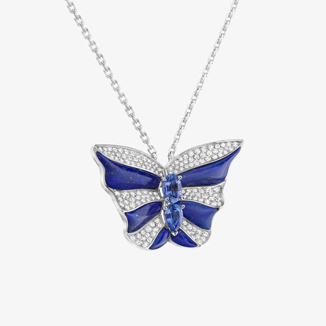 Tropical Butterfly Large Necklace - NECKLACE WOMAN by Samra Jewellery