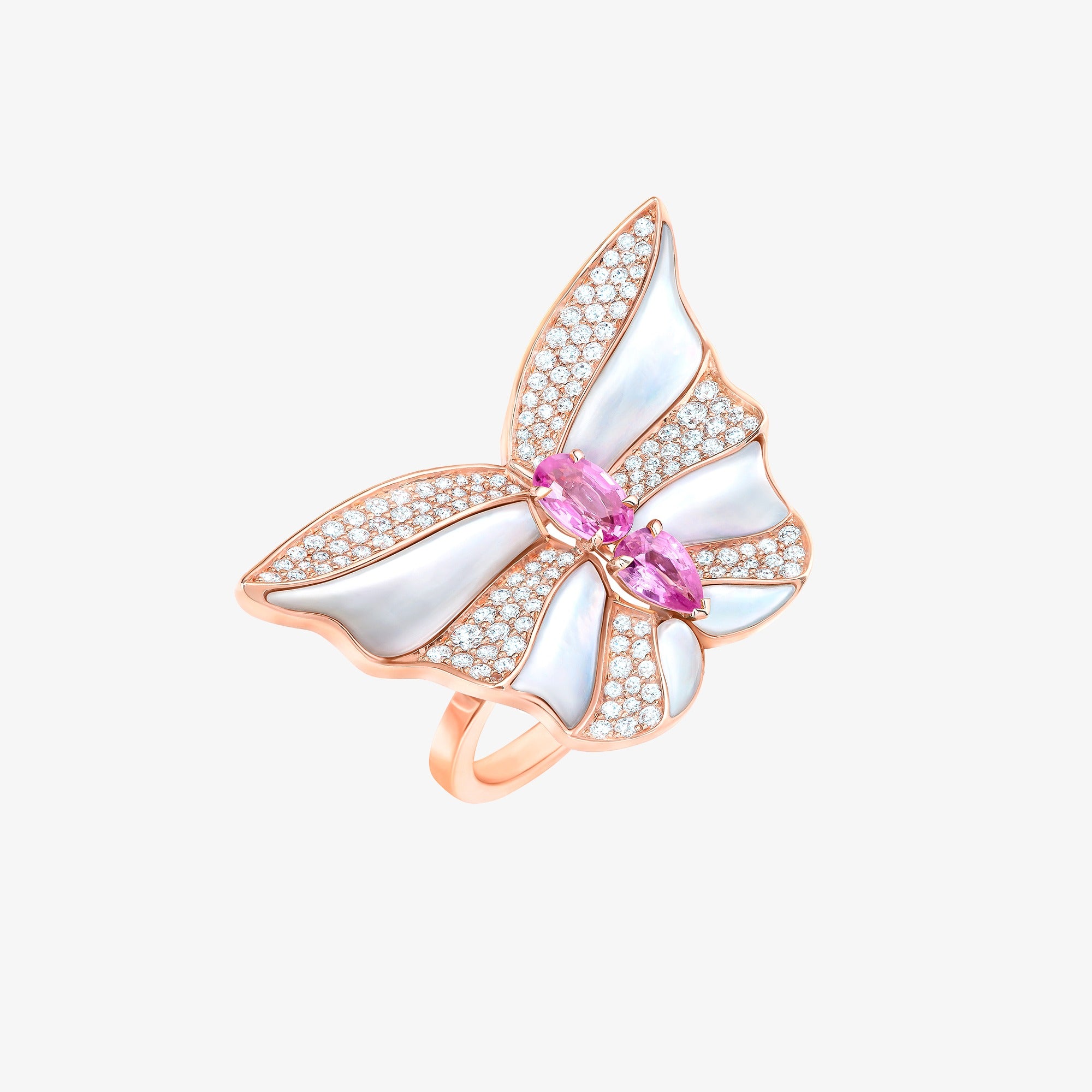 Tropical Butterfly Ring