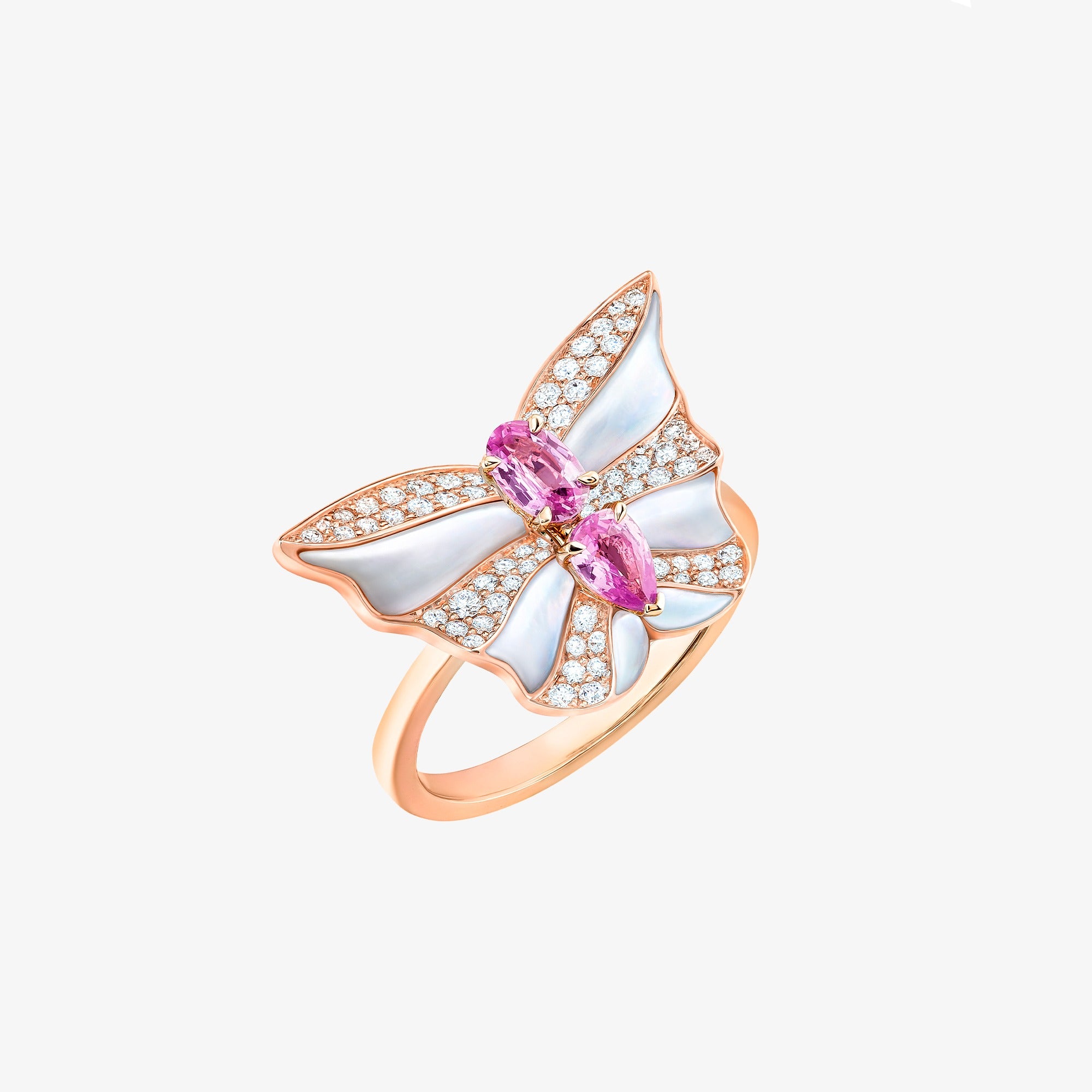 Tropical Butterfly Ring