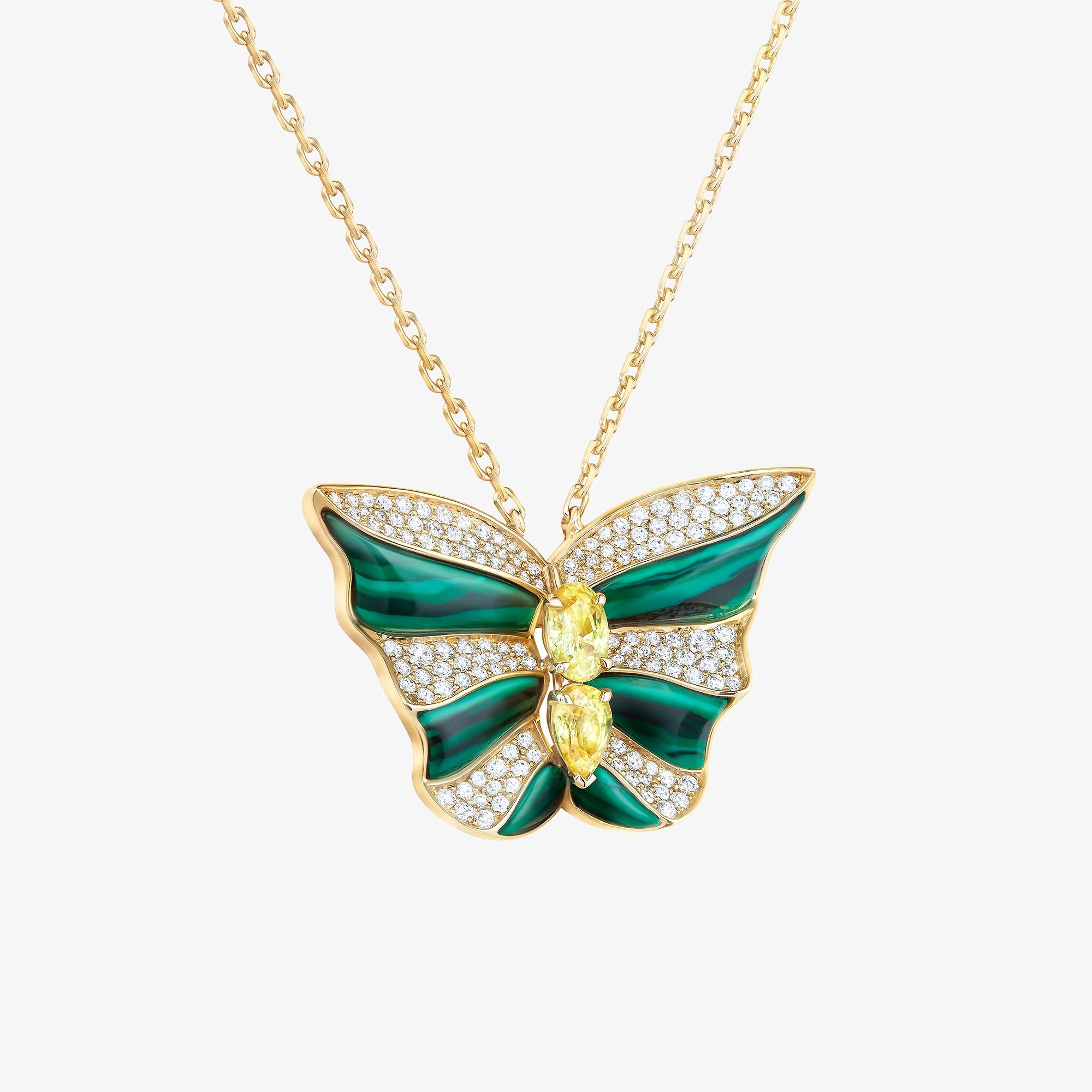 Tropical Butterfly Large Necklace