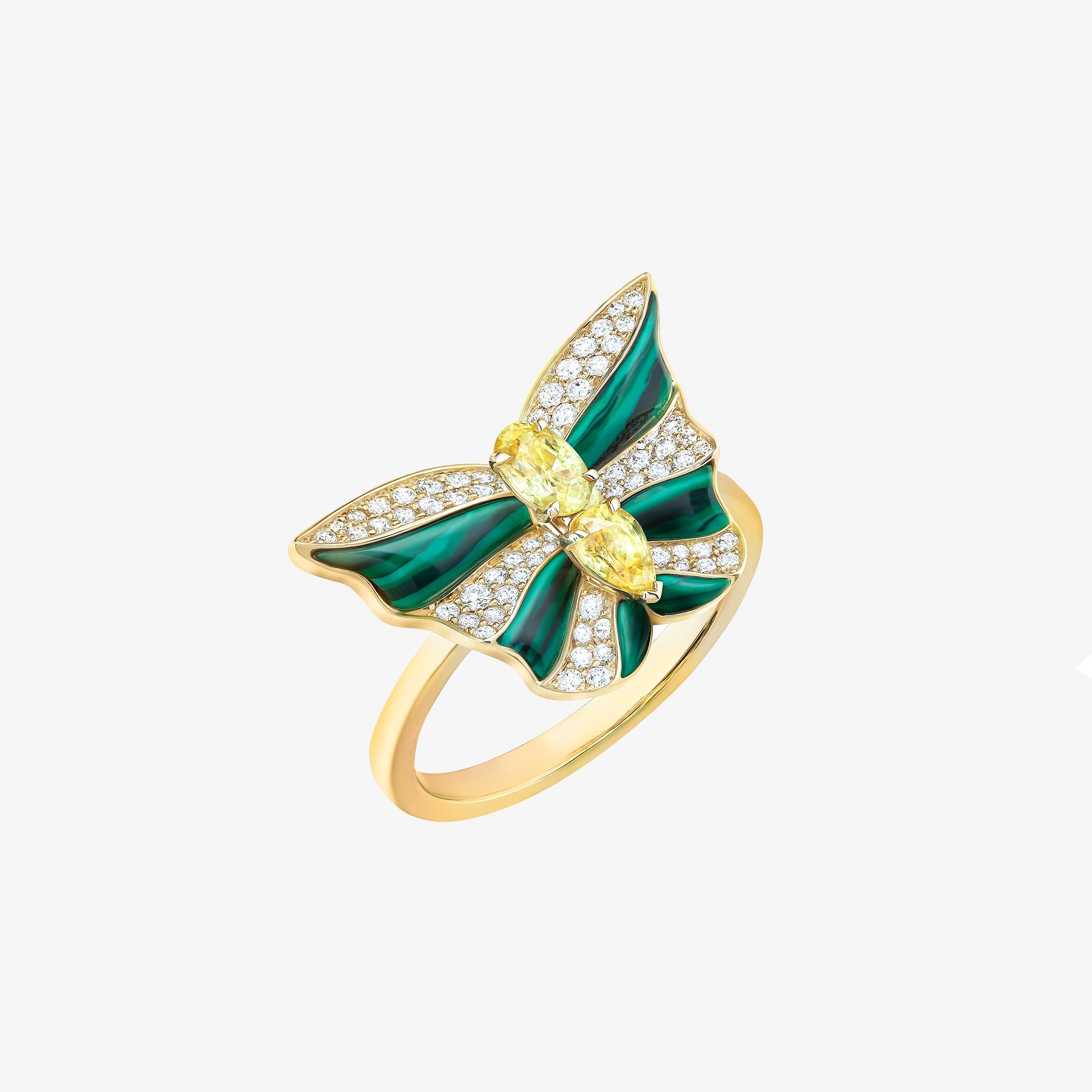Tropical Butterfly Ring
