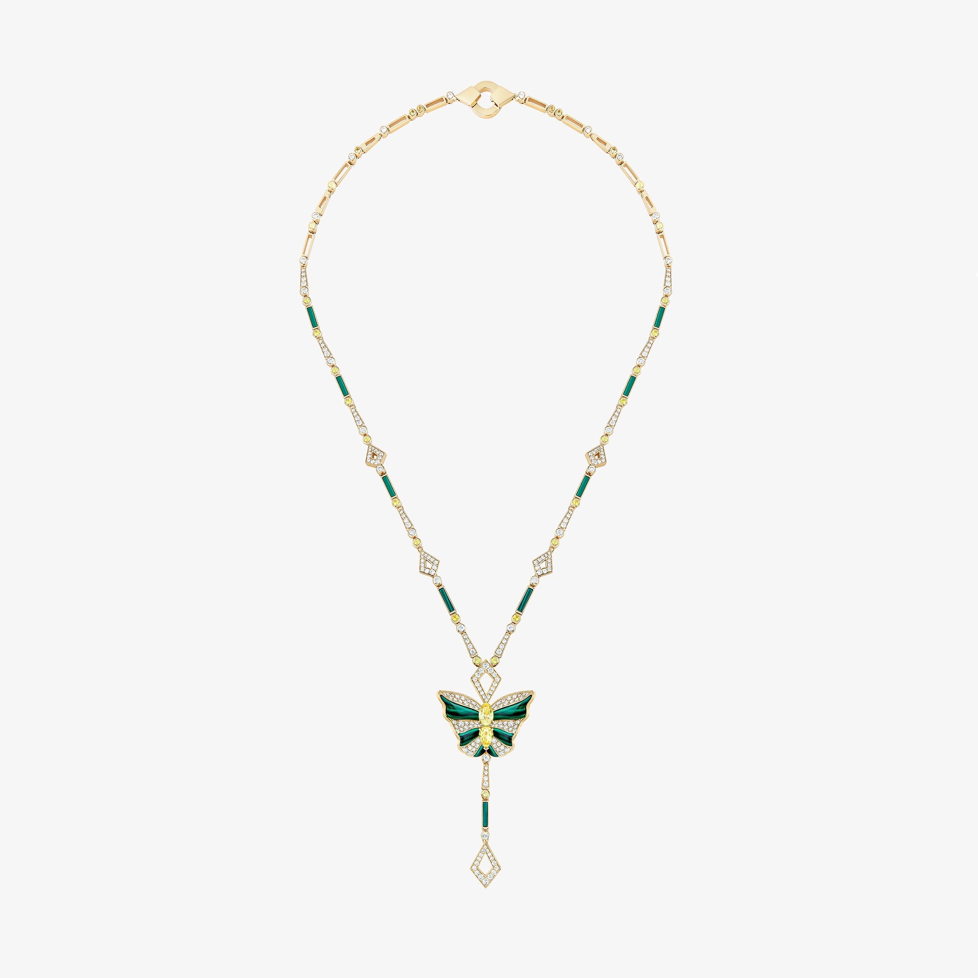 Tropical Butterfly Necklace