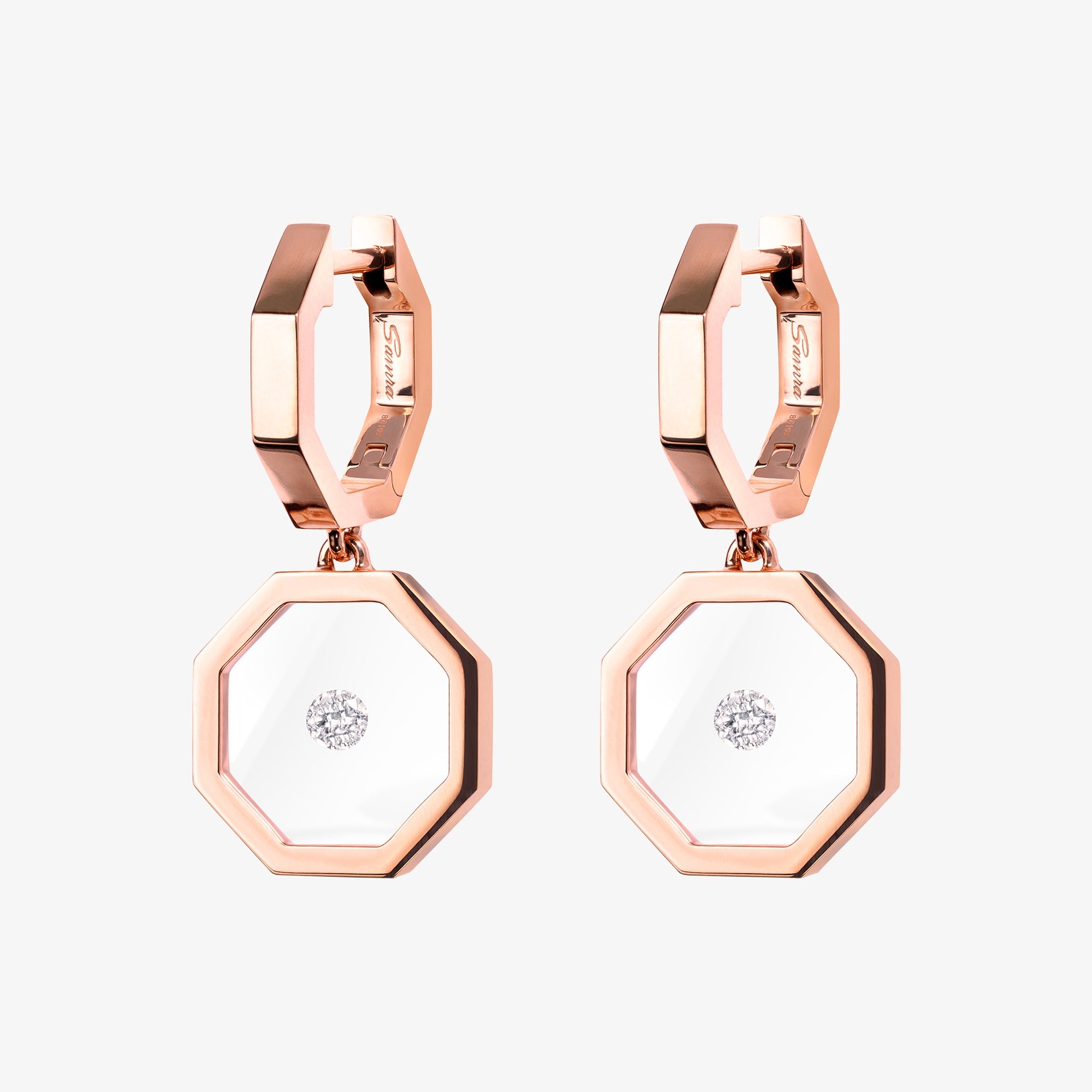 Birwaz  Turath Floating Diamond Earrings