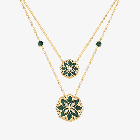 Ward Turath Double Necklace - NECKLACE WOMAN by Samra Jewellery