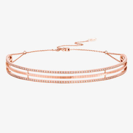 Wid Rose Gold Diamond Choker - NECKLACE WOMAN by Samra Jewellery