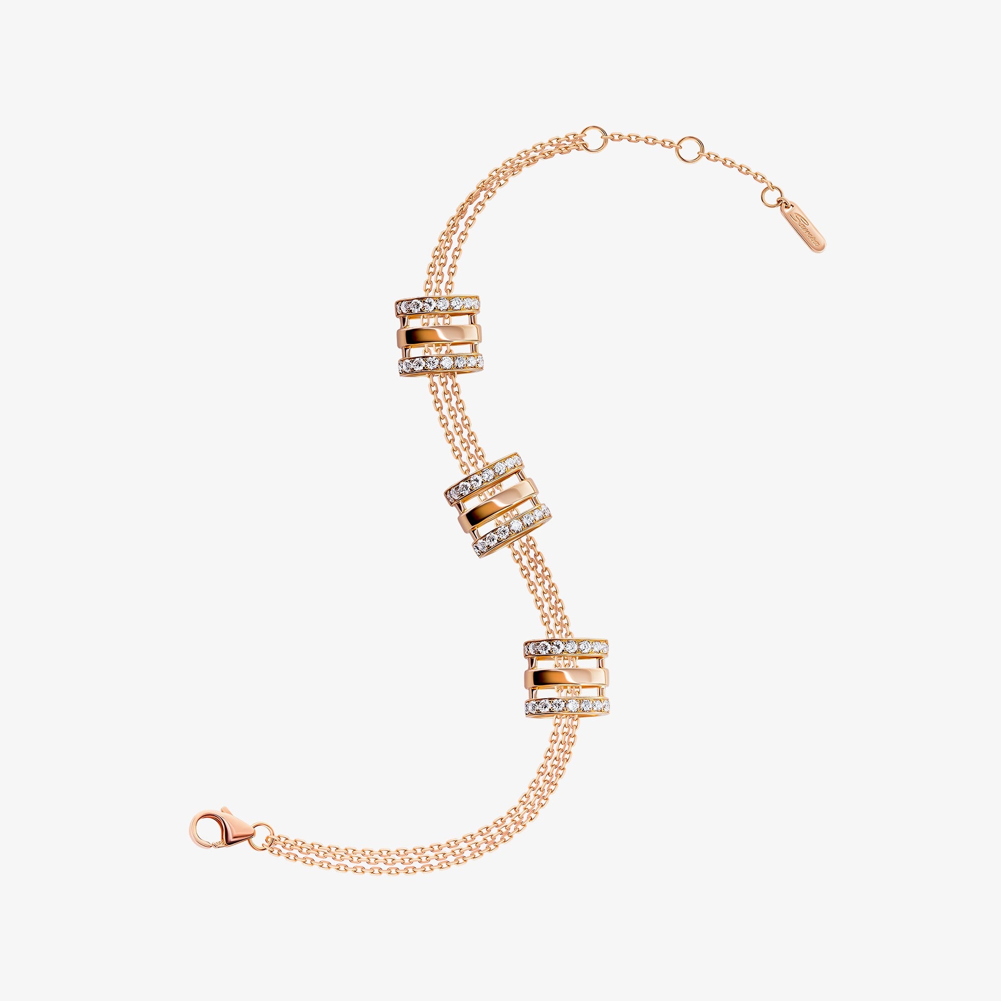 Wid Rose Gold Diamond Bracelet