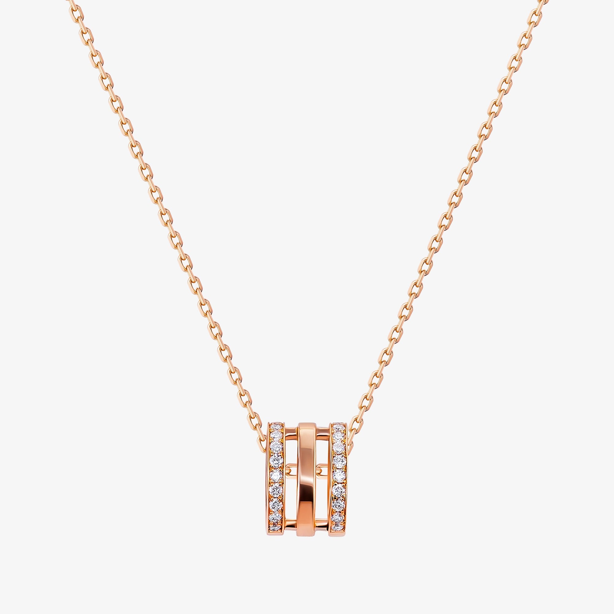 Wid Rose Gold Diamond Necklace