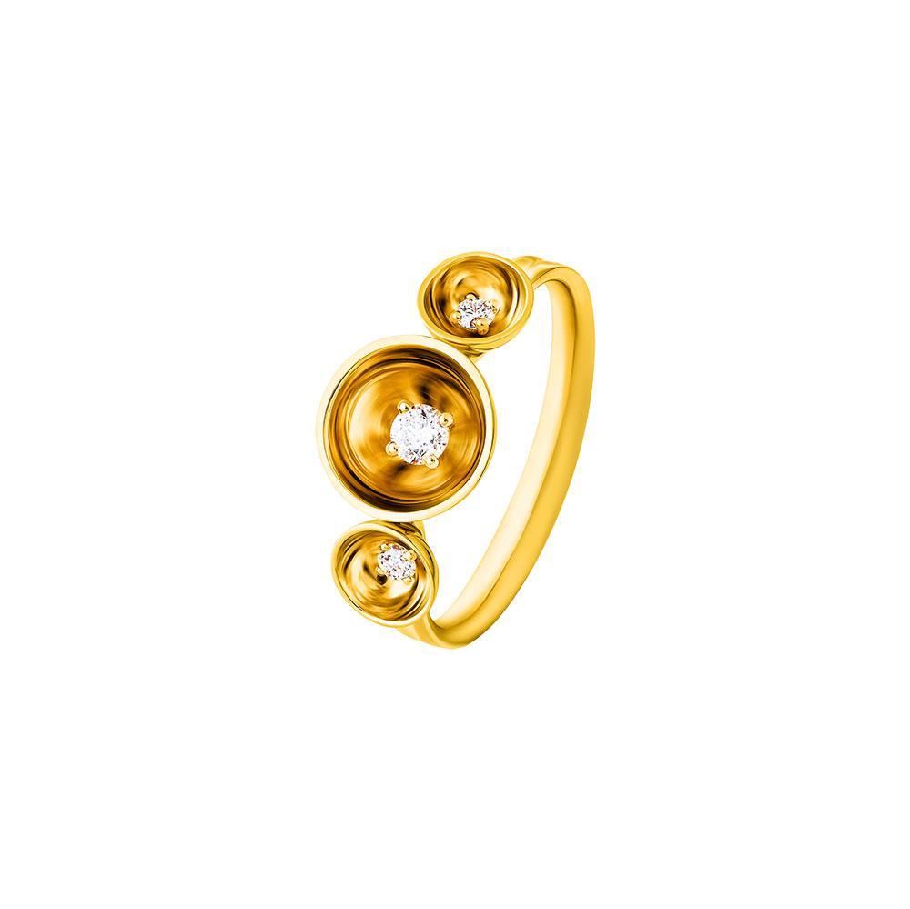 Bint Al Matar Yellow Gold Ring - Samra Jewellery - Diamond Jewellery - BINT AL MATAR