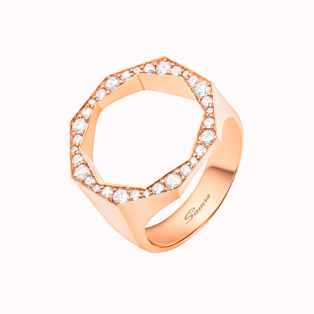 Birwaz Turath Diamond Ring - Samra Jewellery - Diamond Jewellery - TURATH