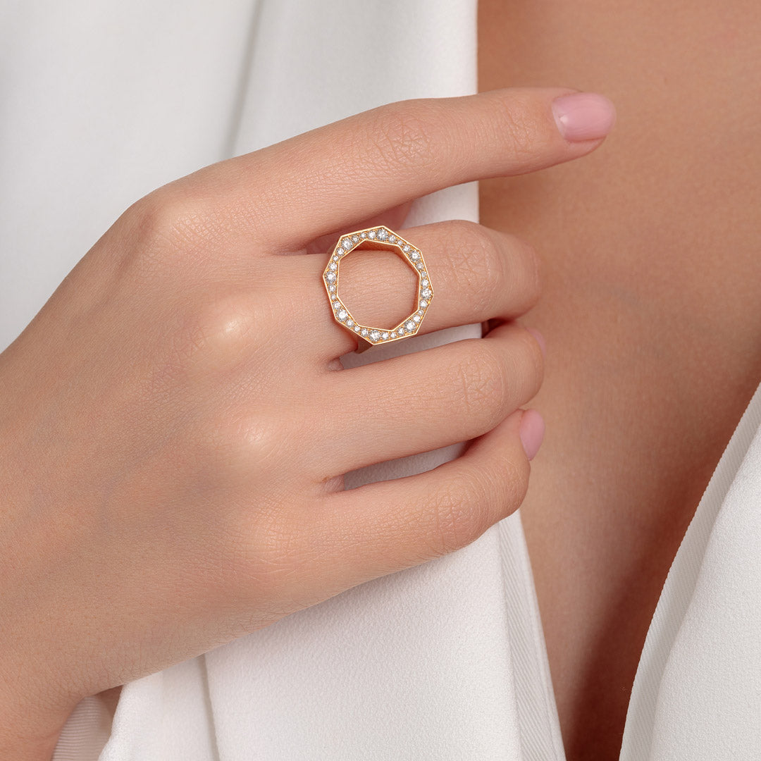 Riva diamond store circle ring