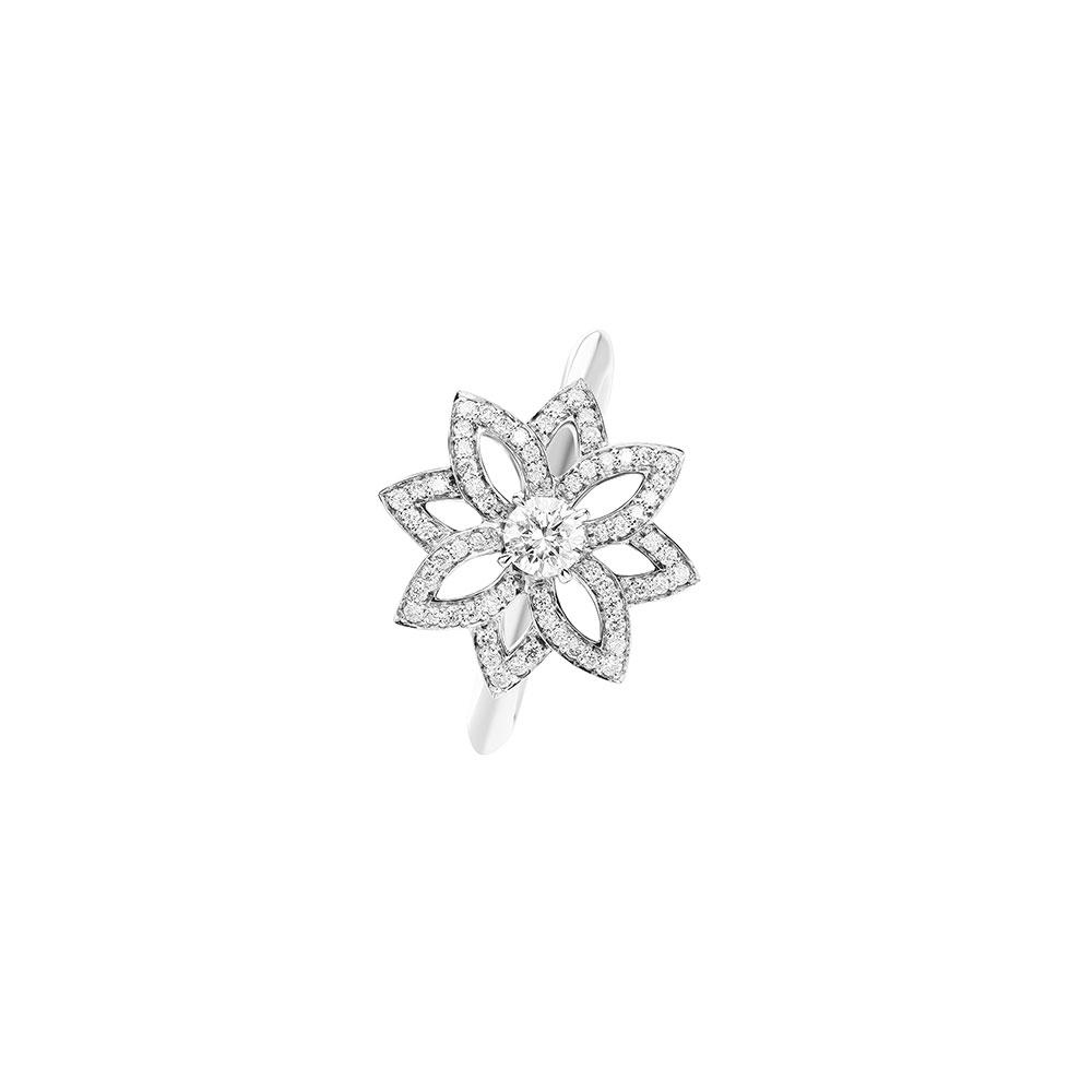 Lotus White Gold and Diamonds Ring - Samra Jewellery - Diamond Jewellery - LOTUS BY SAMRA
