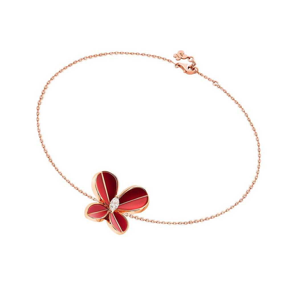 Marquise Butterfly Rose Gold Large Bracelet - Samra Jewellery - Diamond Jewellery - BUTTERFLIES