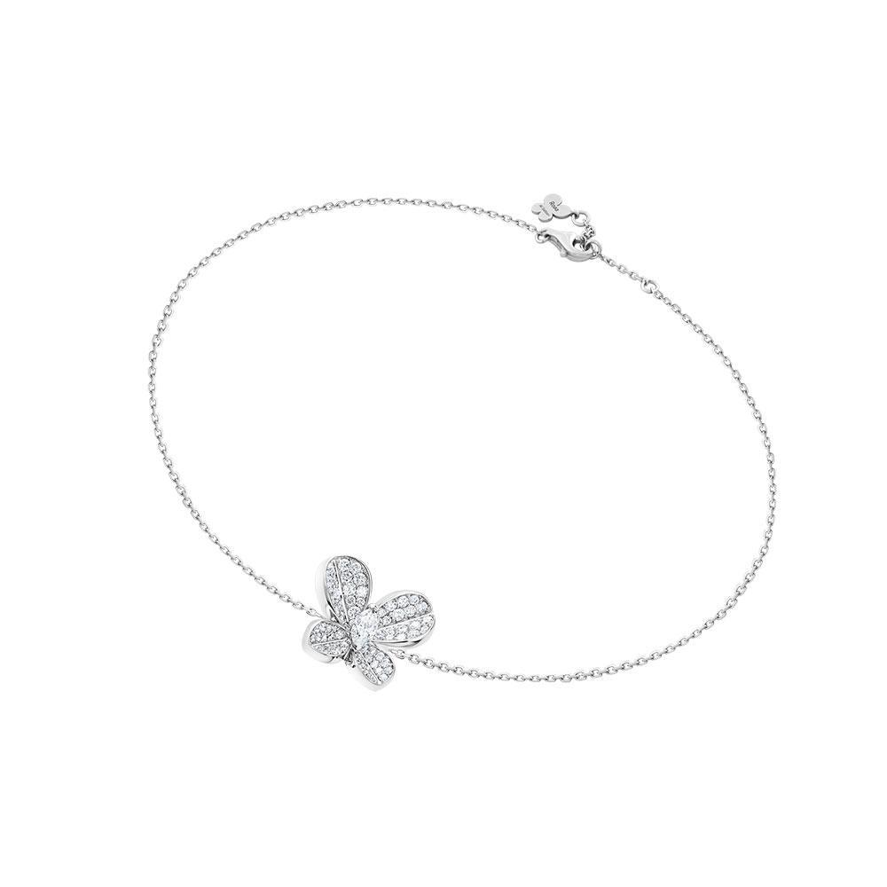 Marquise Butterfly White Gold Small Bracelet - Samra Jewellery - Diamond Jewellery - BUTTERFLIES