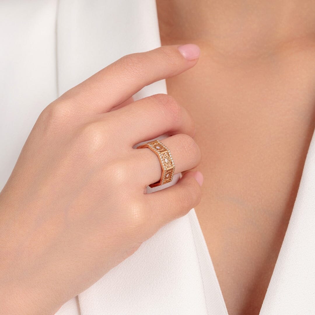 Oud Turath Diamond Band RING WOMAN TURATH 
