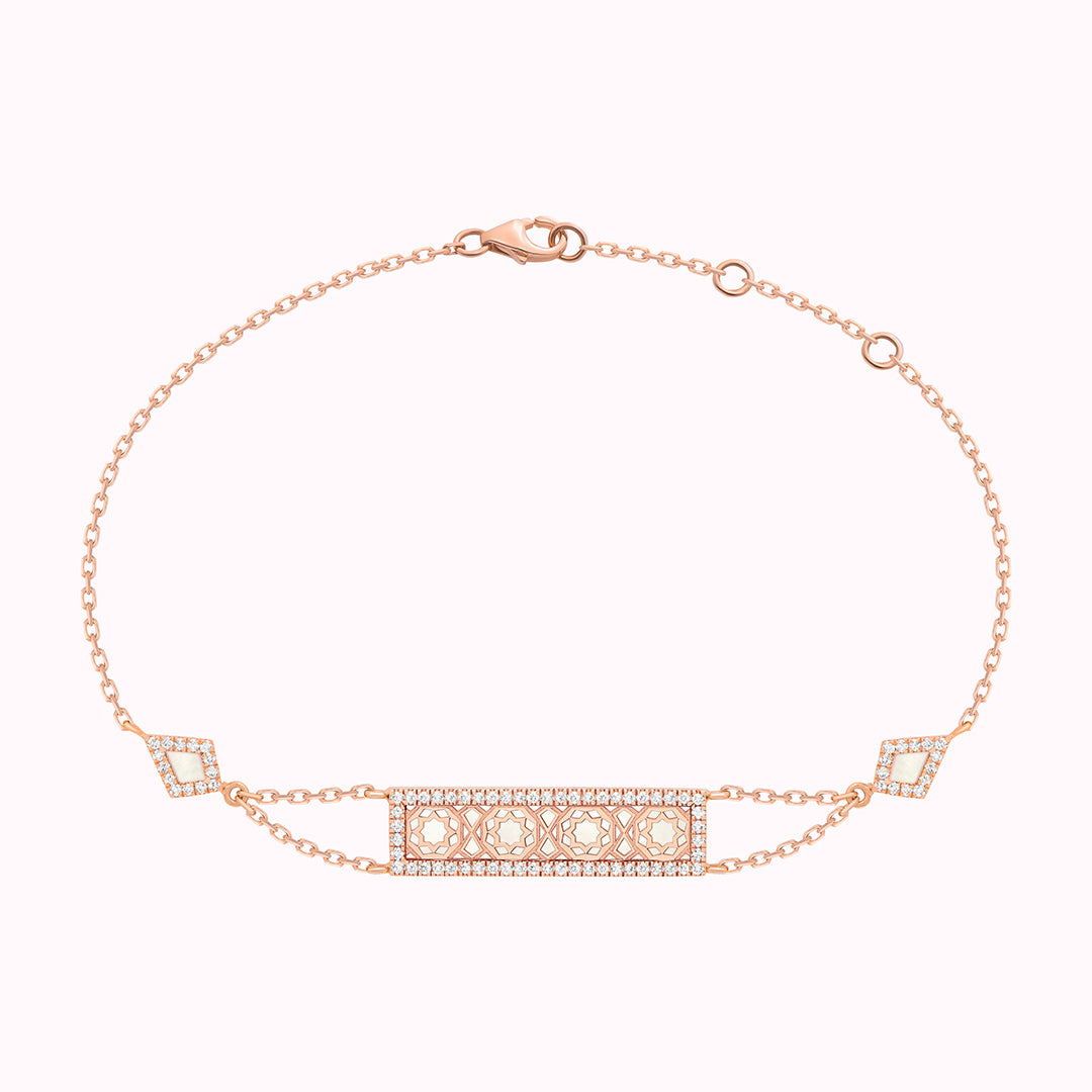 Oud Turath Diamond Bracelet - Samra Jewellery - Diamond Jewellery - TURATH