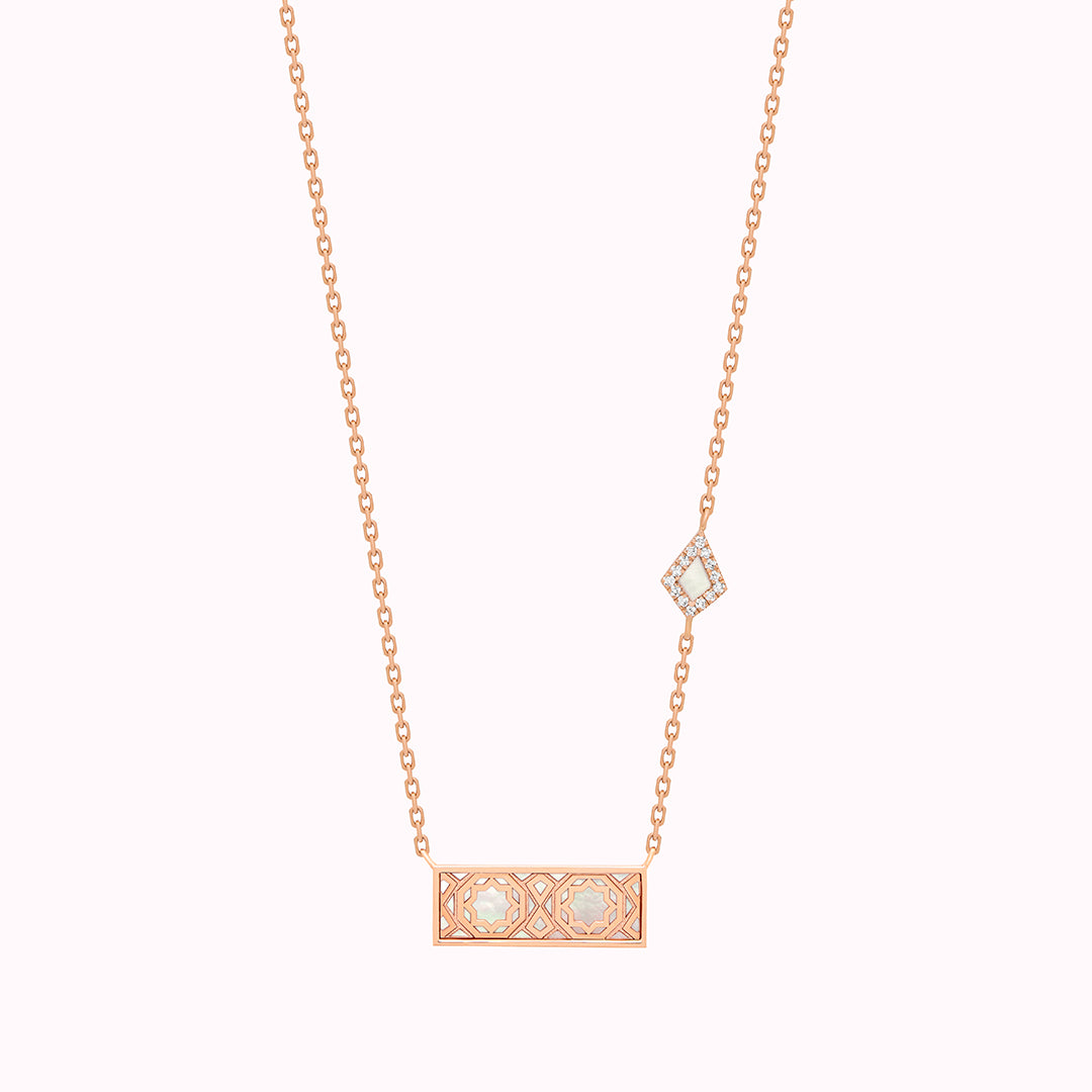 Oud Turath Small Necklace - Samra Jewellery - Diamond Jewellery - TURATH